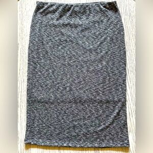 Wallpapher Lined Elastic Waist Pencil Skirt Sz XL